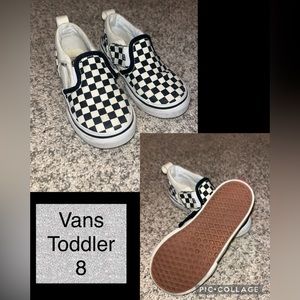 Vans slip on - toddler 8